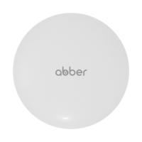 Накладка на слив для раковины ABBER AC0014MW белая матовая, керамика