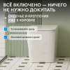 Унитаз ABBER Rechteck AC1211 приставной белый, безободковый