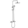 Душевая стойка ABBER Emotion AF8816L с изливом, хром