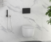 Кнопка смыва сенсорная ABBER AC0122SMB черная матовая