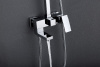 Душевая стойка ABBER Daheim AF8216L с изливом, хром