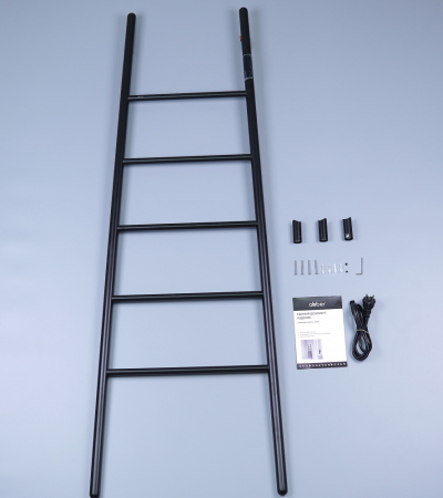 Полотенцесушитель электрический ABBER Treppe AH4705MB черный матовый