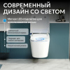 Комплект ABBER подвесной электронный унитаз-биде Bequem AC1119S с инсталляцией AC0101P2